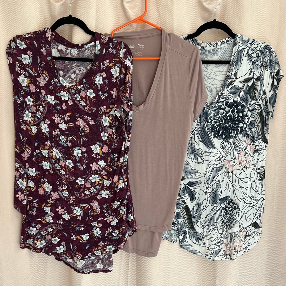GUC large latched mama 3 boyfriend tee bundle